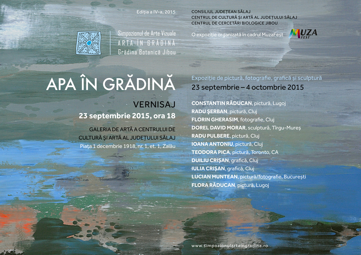 Vernisajul Simpozionului de Arte Vizuale “Arta în Grădină”