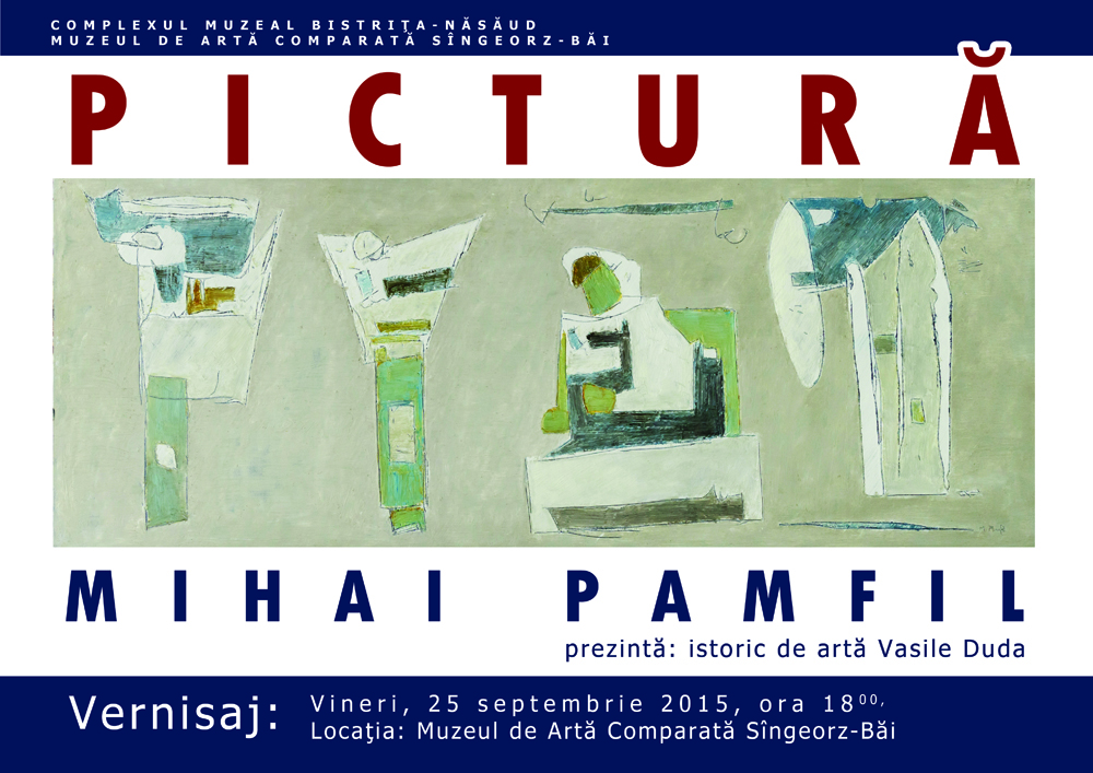 Expoziție Mihai Pamfil @ Muzeul de Artă Comparată din Sîngeorz Băi