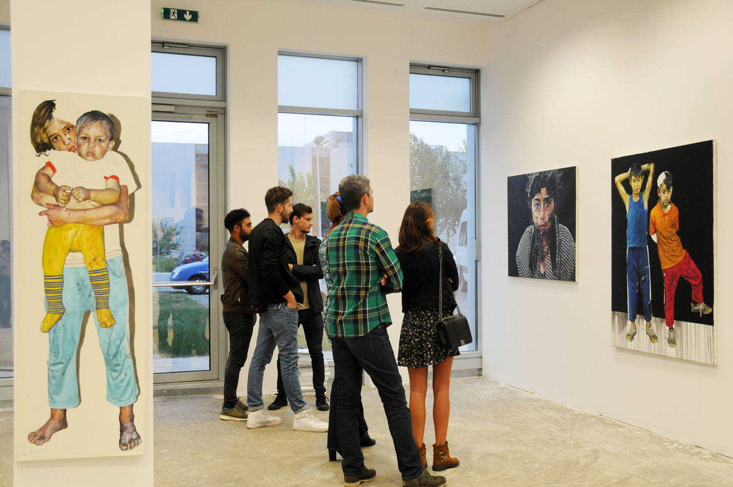 Daniel Brici, solo show Copiii care nu se vad @ Nasui collection & gallery Bucuresti (15)