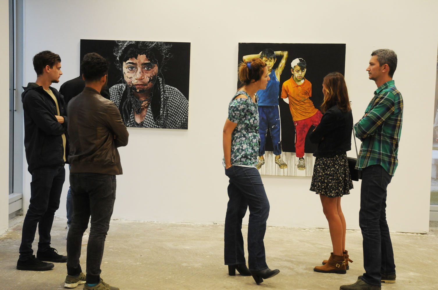 Daniel Brici, solo show Copiii care nu se vad @ Nasui collection & gallery Bucuresti (16)