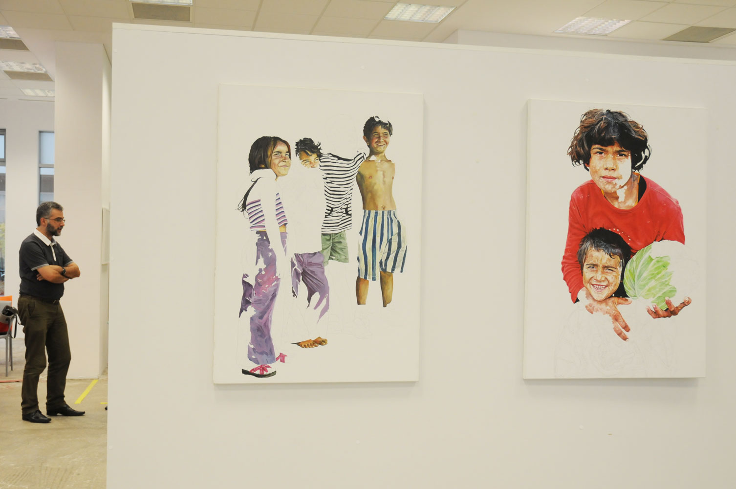 Daniel Brici, solo show Copiii care nu se vad @ Nasui collection & gallery Bucuresti (3)