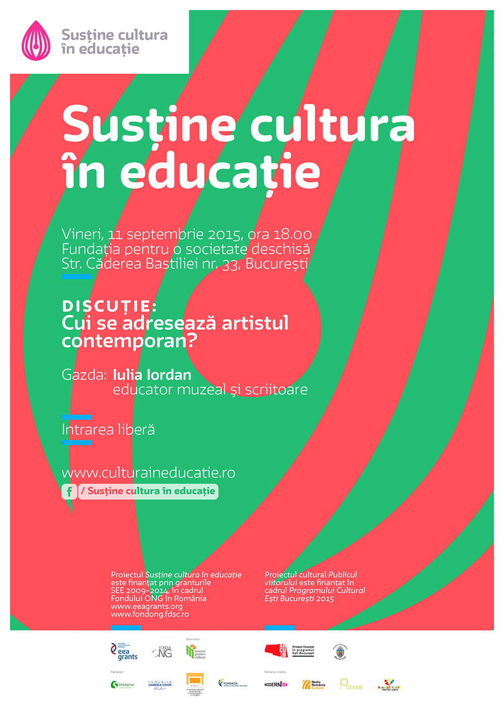 Cui se adresează artistul contemporan? @ Publicul Viitorului & Susține cultura în educație