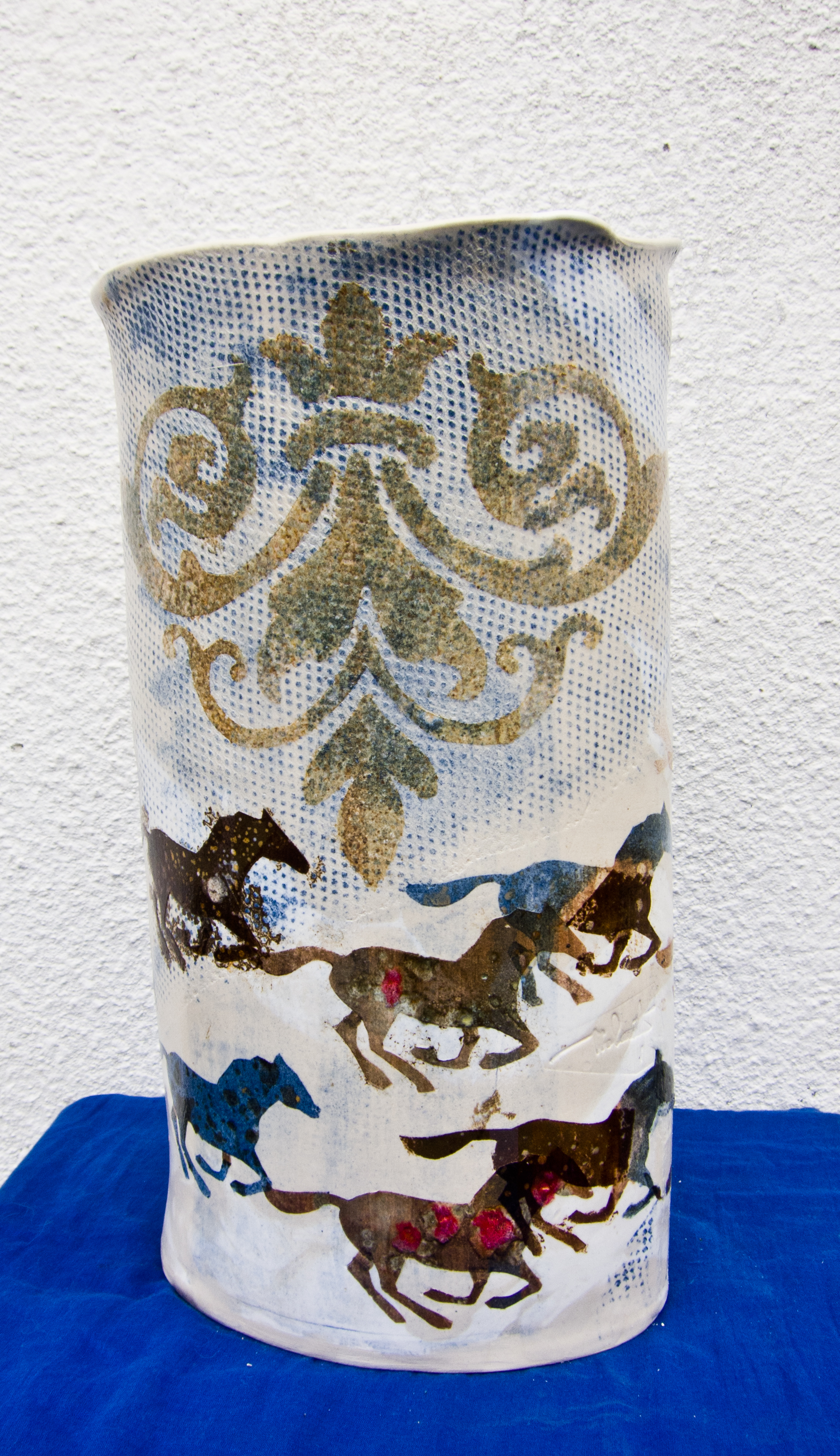 14 vase stanta