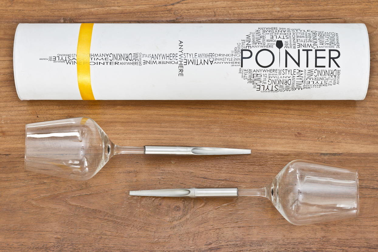Ramona Enache - set de pahare de vin Pointer - mentiune speciala Red Dot Design Award