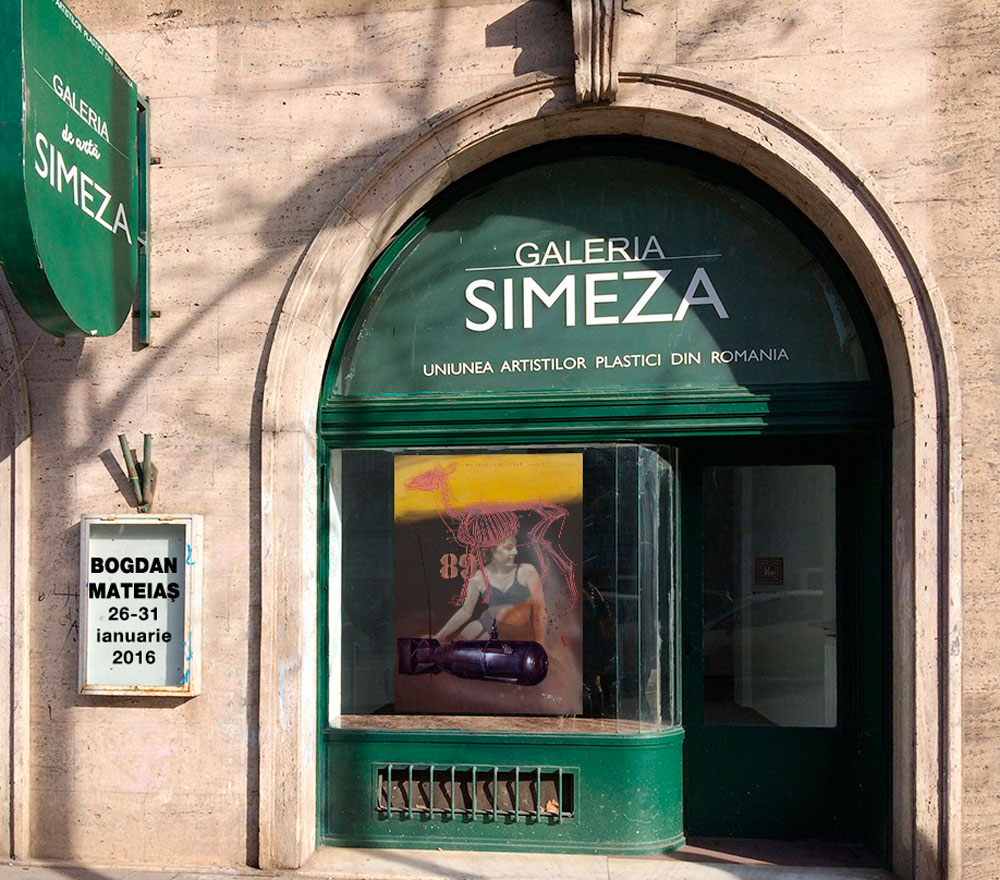 Bogdan Mateiaș “Arta la fereastră – Galeria Simeza”