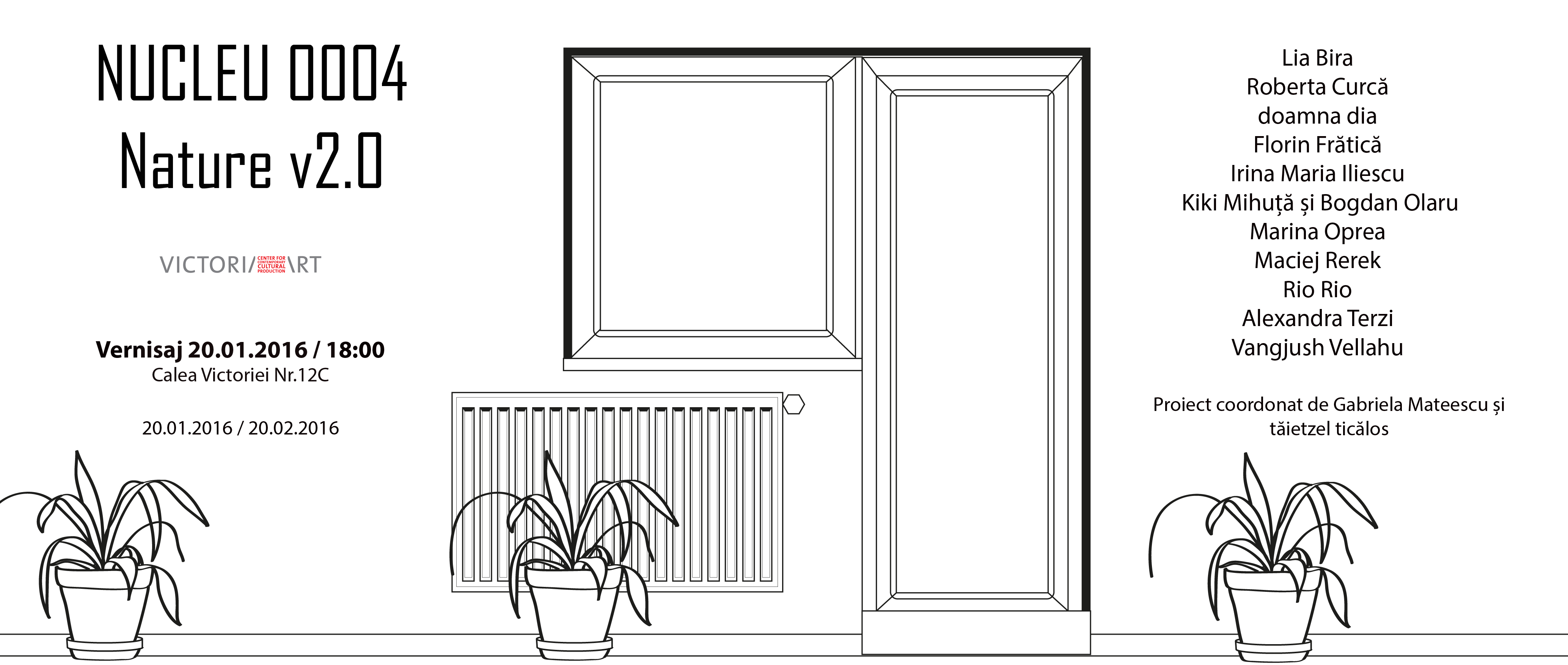 Expoziția ”Nature v2.0 Nucleu 0004” @ Victoria Art Center, București