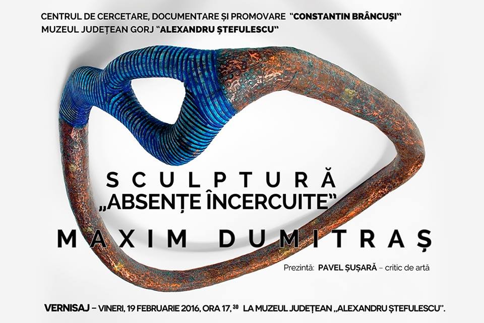 Maxim Dumitraș – Absențe încercuite @ Muzeul Județean „Alexandru Ștefulescu” Târgu Jiu