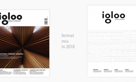 În 2016 Igloo devine o revistă-album! #igloo15ani