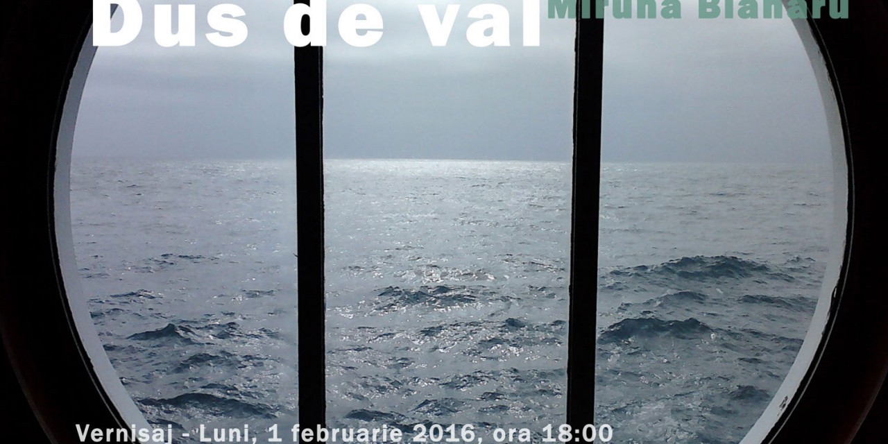Miruna Blanaru ”Dus de val” @ Galeria de Artă „Nicolae Tonitza”, Iași