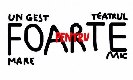 Spectacolele Teatrului Foarte Mic găzduite de TNB, la Sala Mică