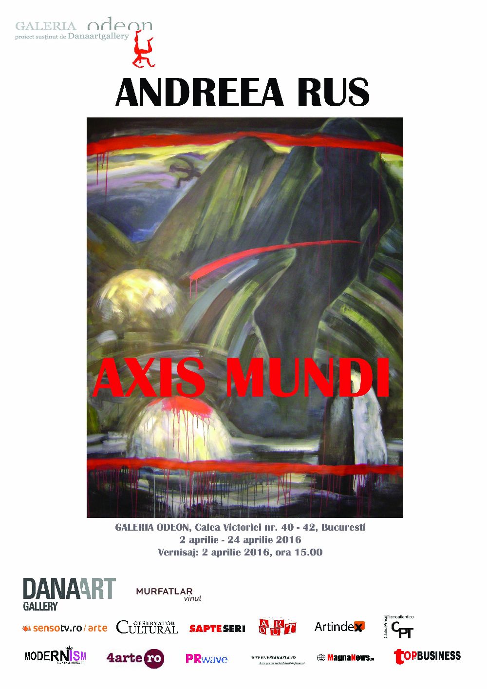 Andreea Rus „Axis Mundi” @ Galeria Odeon, București