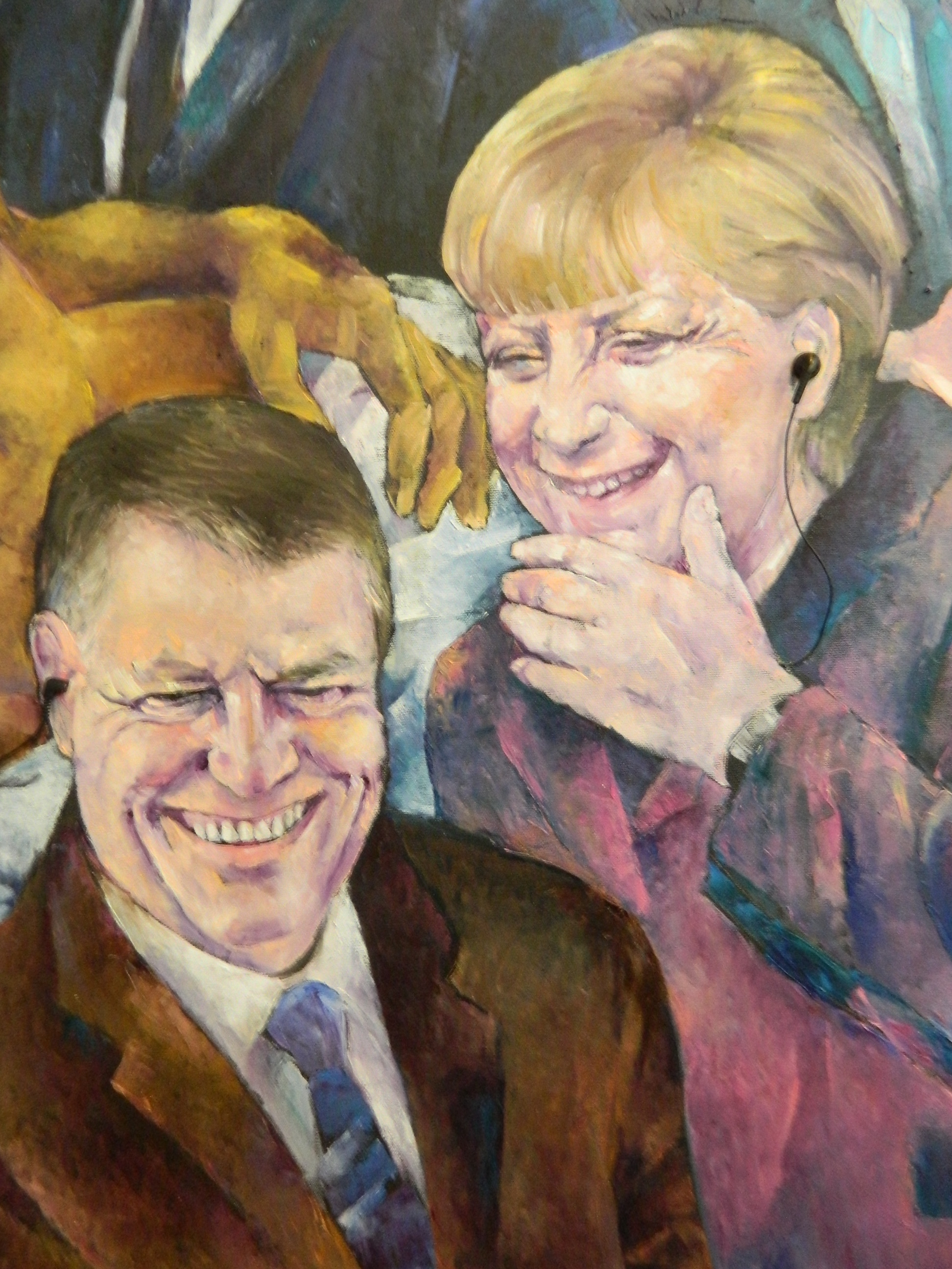 Ein Man eine Frau