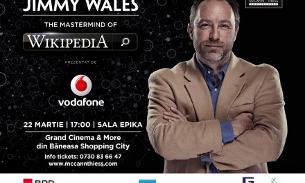 Jimmy Wales, geniul din spatele Wikipedia, vine în premieră în România