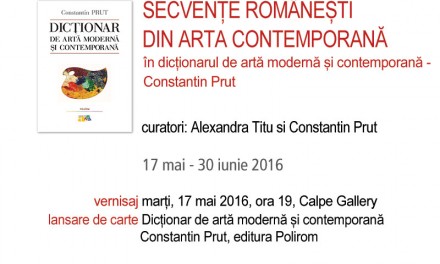 Secvenţe românești din arta contemporană în Dicţionarul de artă modernă și contemporană de Constantin Prut