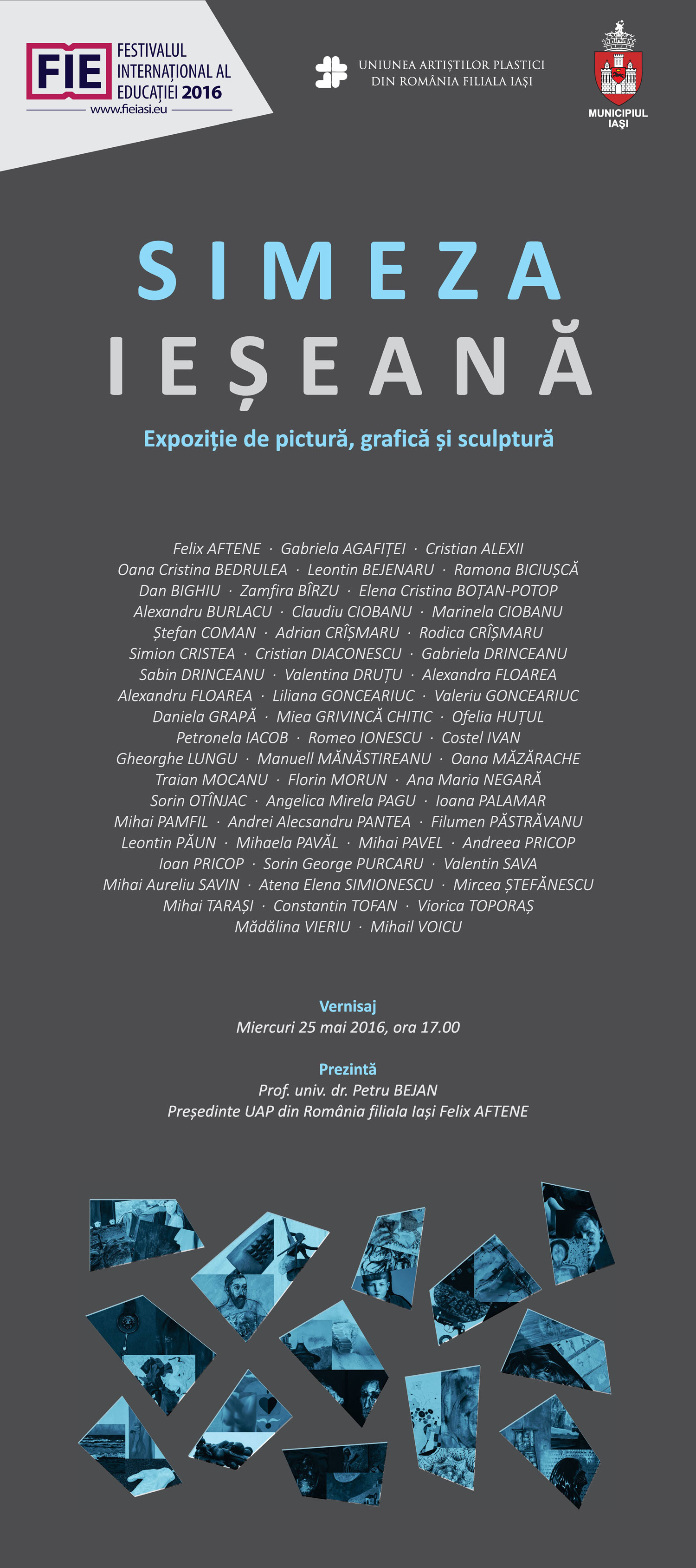 Expoziție de pictură, grafică și sculptură „Simeza Ieșeană” @ GALERIA DE ARTĂ MOBILĂ, Iași