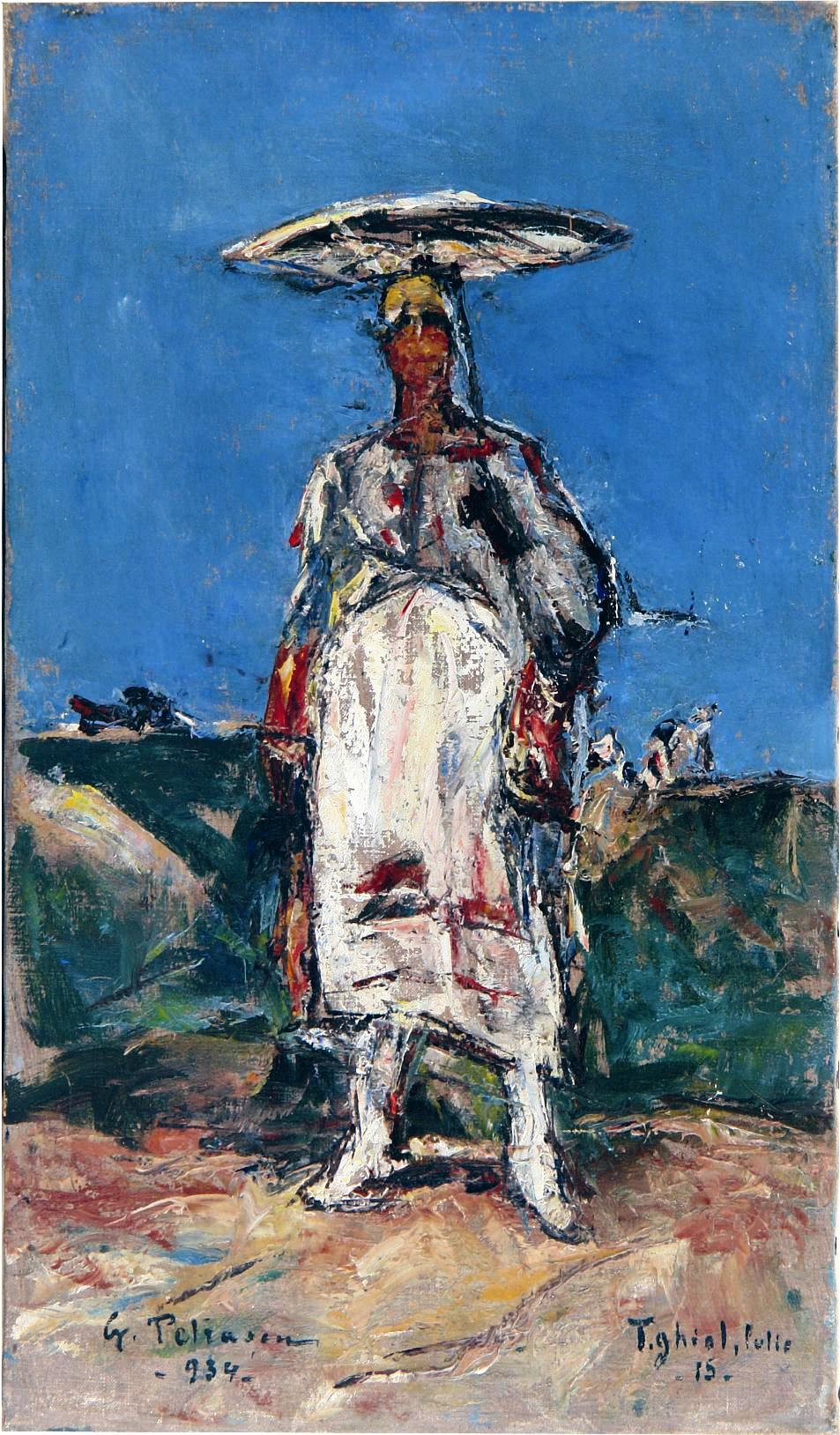 Petrascu_Femeia cu umbrela