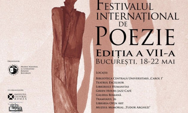 Peste 100 de poeți din 23 de țări, la cea de a VII-a ediție a Festivalului Internațional de Poezie București (FIPB)