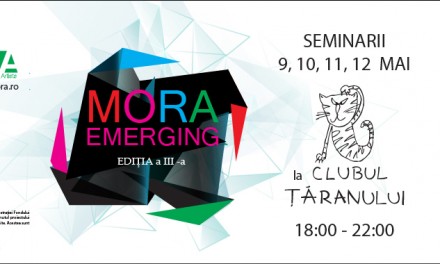 MORA Emerging 2016 – Sesiune de seminarii şi conferinţe despre arta, artist, public și spatiul lor de intalnire