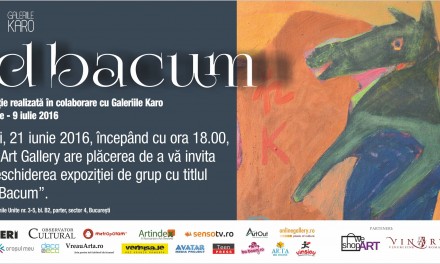 „Ad Bacum” @ Elite Art Gallery, București
