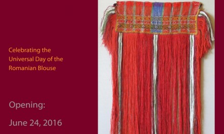 Patrimoniul cultural textil carpato-balcanic @ Institutul Cultural Român din New York