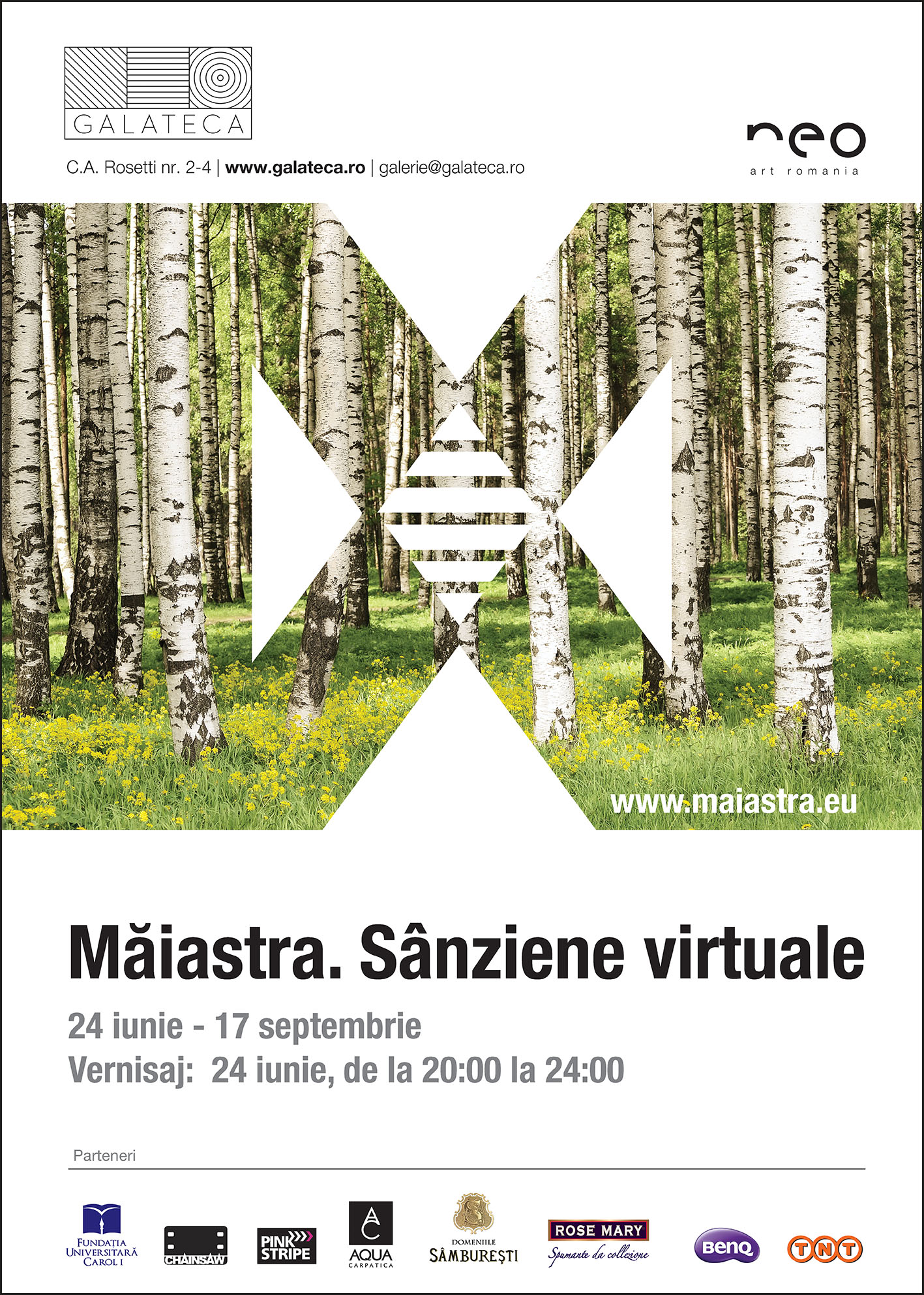 MĂIASTRA. Sânziene virtuale @ Galeria de artă contemporană şi design​ GALATECA, București