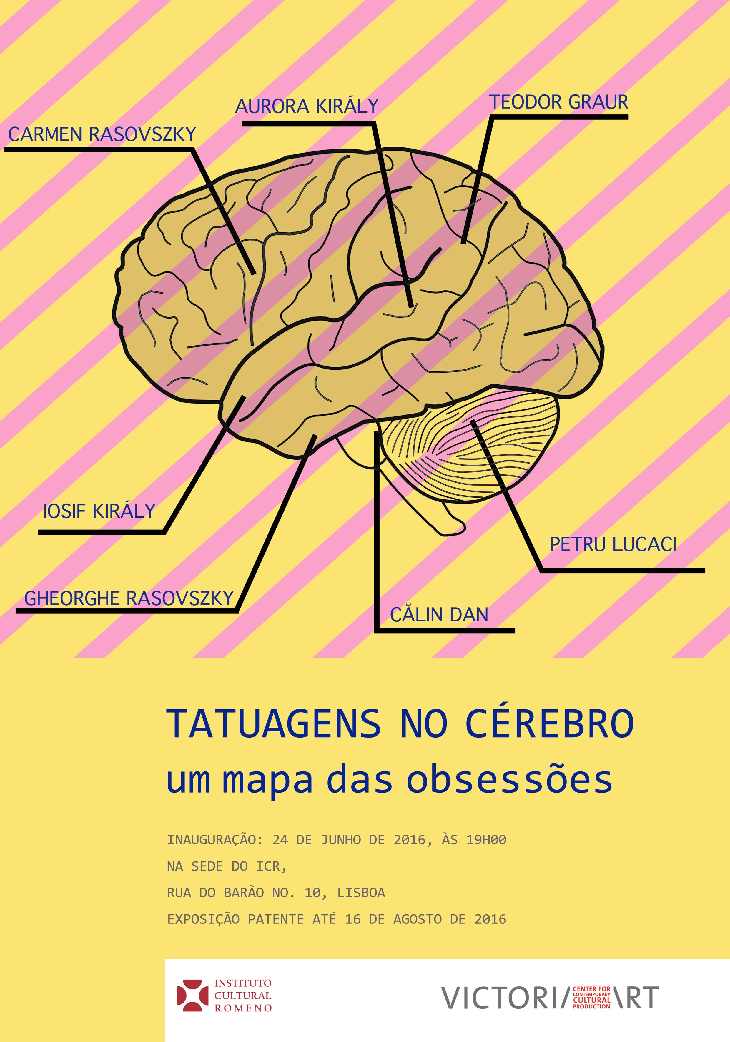 Expoziția „Tatuaje pe creier – O hartă a obsesiilor“ @ Institutul Cultural Român de la Lisabona