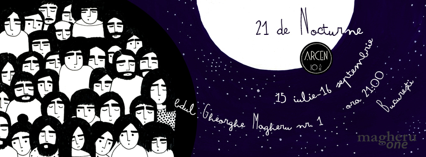 21 de Nocturne | poezie contemporană, muzică și vin – Eveniment ARCEN