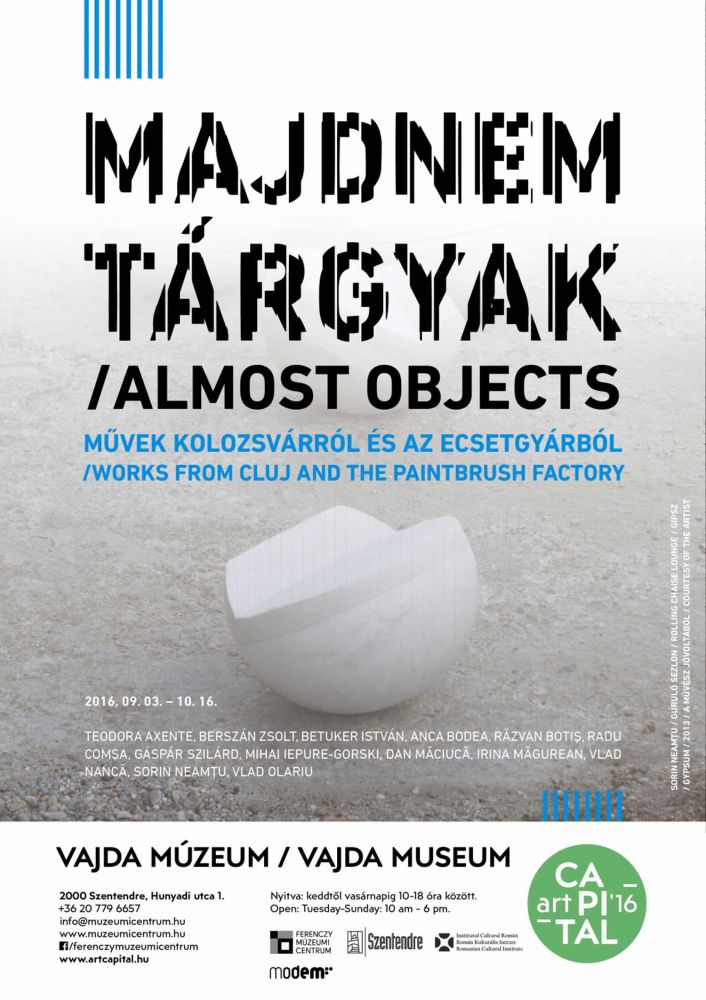 14 ARTIȘTI VIZUALI DIN CLUJ-NAPOCA LA BIENALA DE ARTĂ CONTEMPORANA “ART CAPITAL” DIN SZENTENDRE