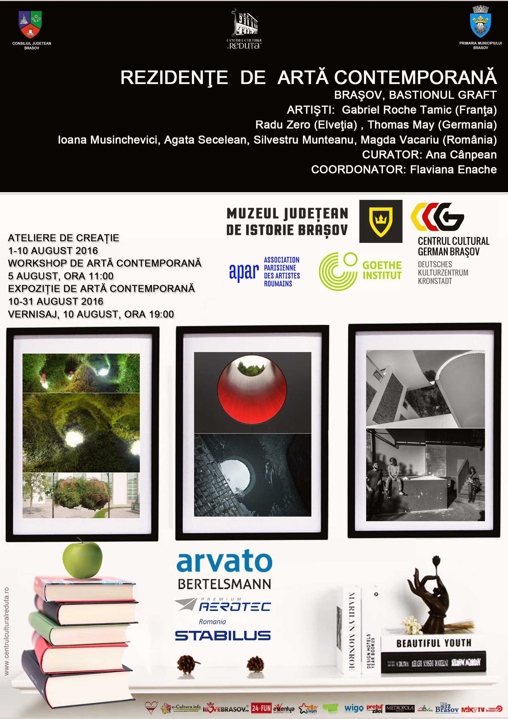 RAC– 2016 Rezidenţe de artă contemporană @ Bastionul Graft, Brașov