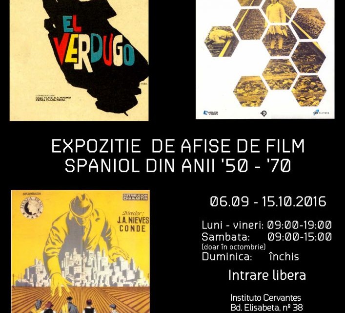 AFISE DE FILM SPANIOL DIN ANII ’50-’70 ȘI PORTRET DE REGIZOR LUIS GARCÍA BERLANGA