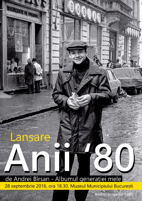 Anii ’80, lansarea albumului la Muzeul Municipiului București