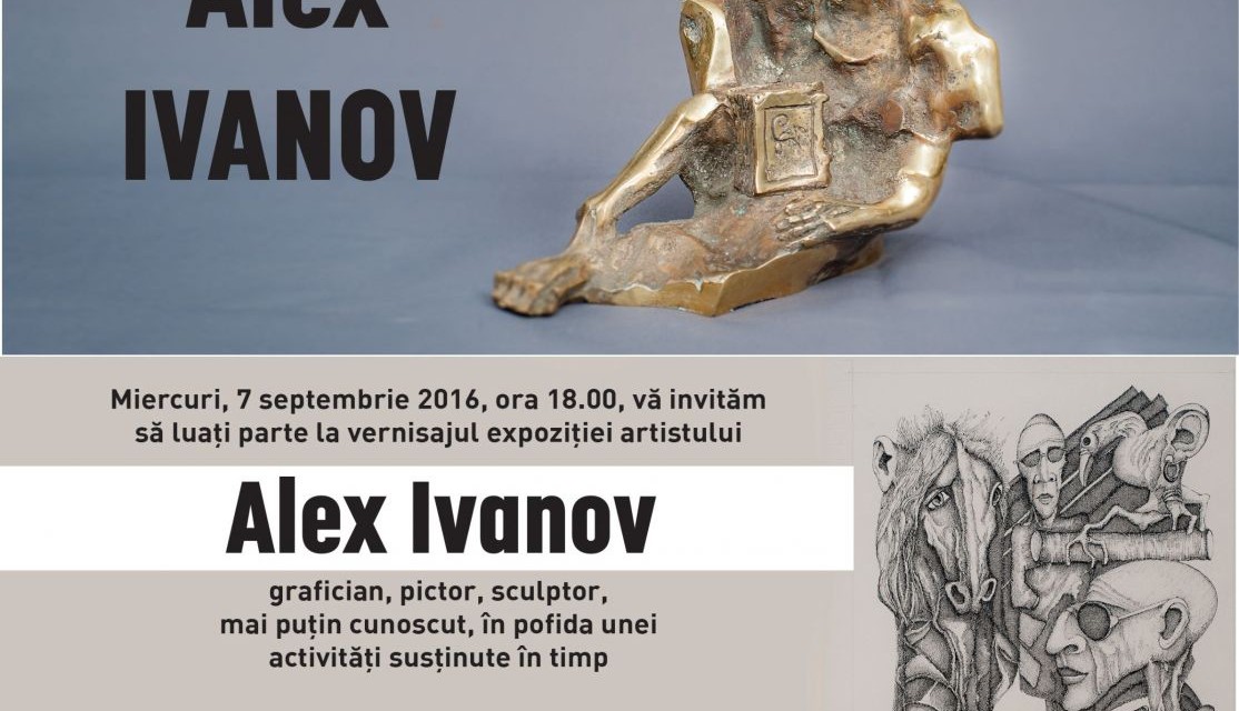 Expoziție Alex Ivanov – pictor, sculptor, grafician @ Galeria Dialog, București