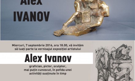 Expoziție Alex Ivanov – pictor, sculptor, grafician @ Galeria Dialog, București