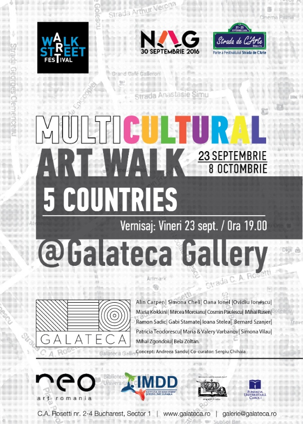 MULTICULTURAL ART WALK @ Galateca, București