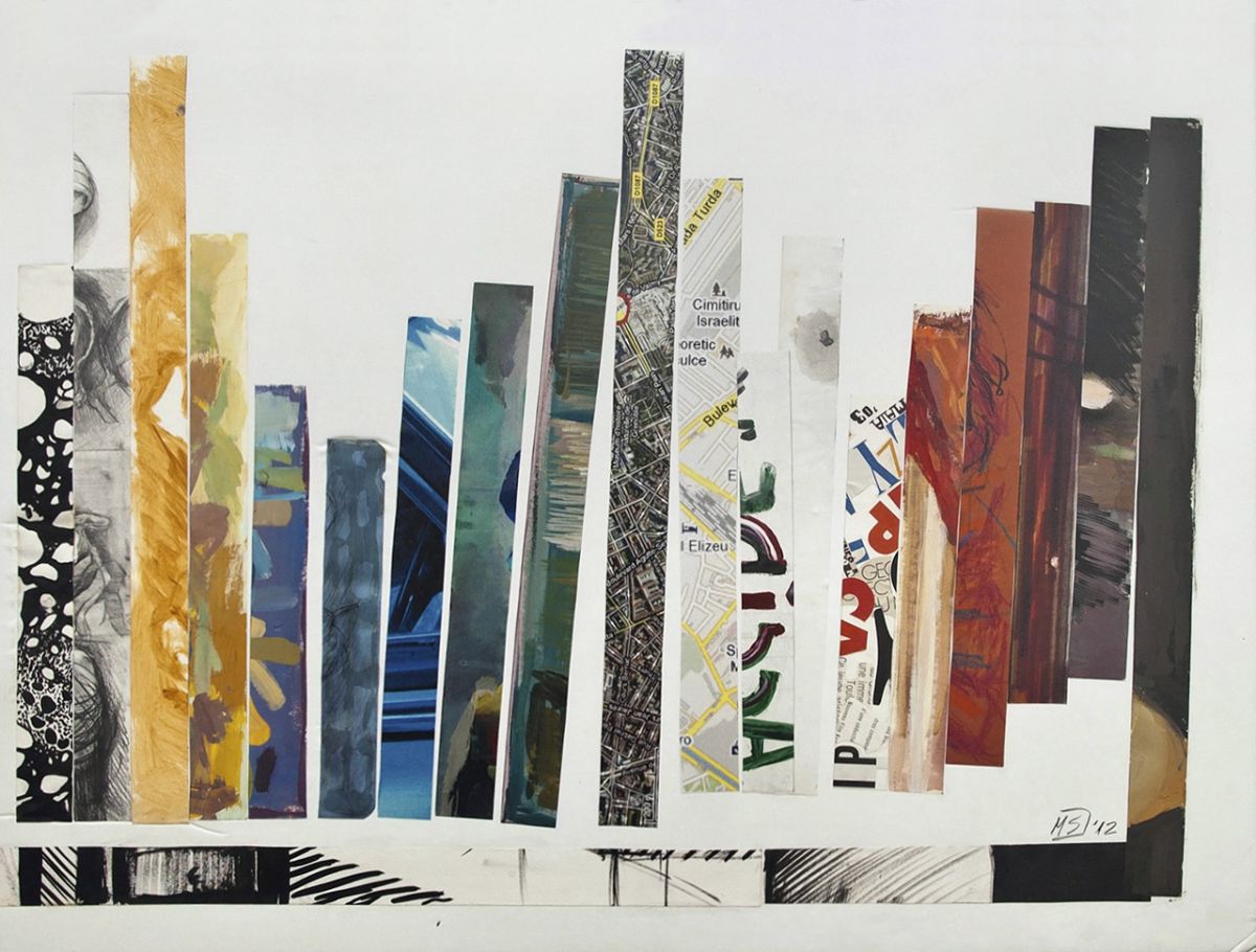 Maia Stefana Oprea - Senzory Apparatus, 2012,  tehnica mixta