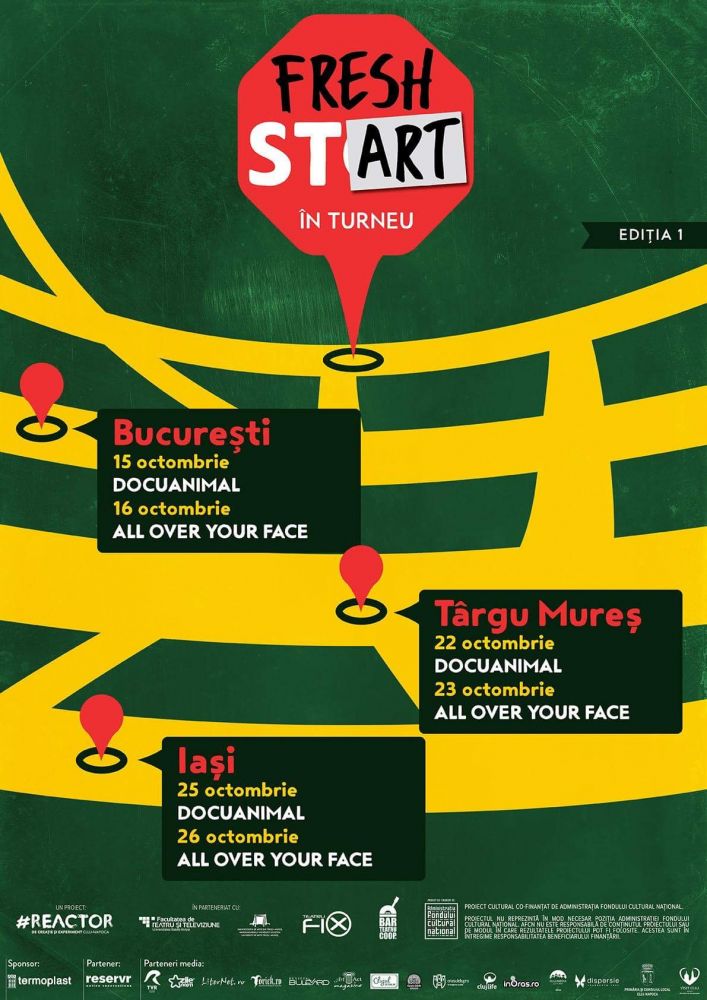 Începe Turneul Fresh Start @ București, Târgu Mureș, Iași