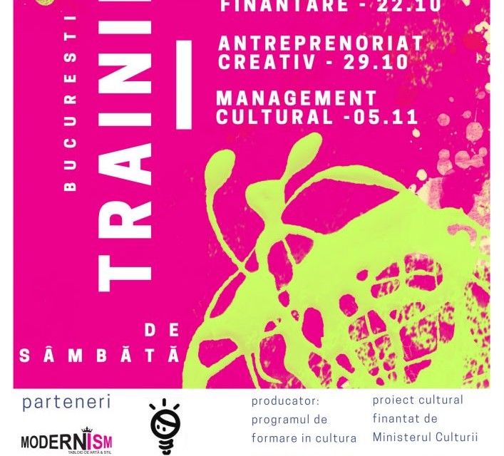 Ideile bune nu sunt suficiente: înscrie-te la trainingurile Formare Culturală