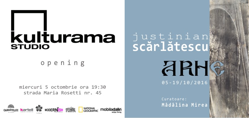 Justinian Scarlatescu – expozitia A.R.H. @ Kulturama Studio