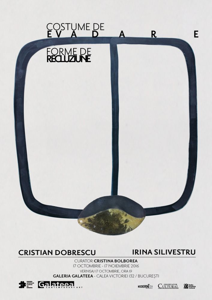 Irina Silivestru și Cristian Dobrescu „Costume de evadare, forme de recluziune” @ Galateea Contemporary Art, București