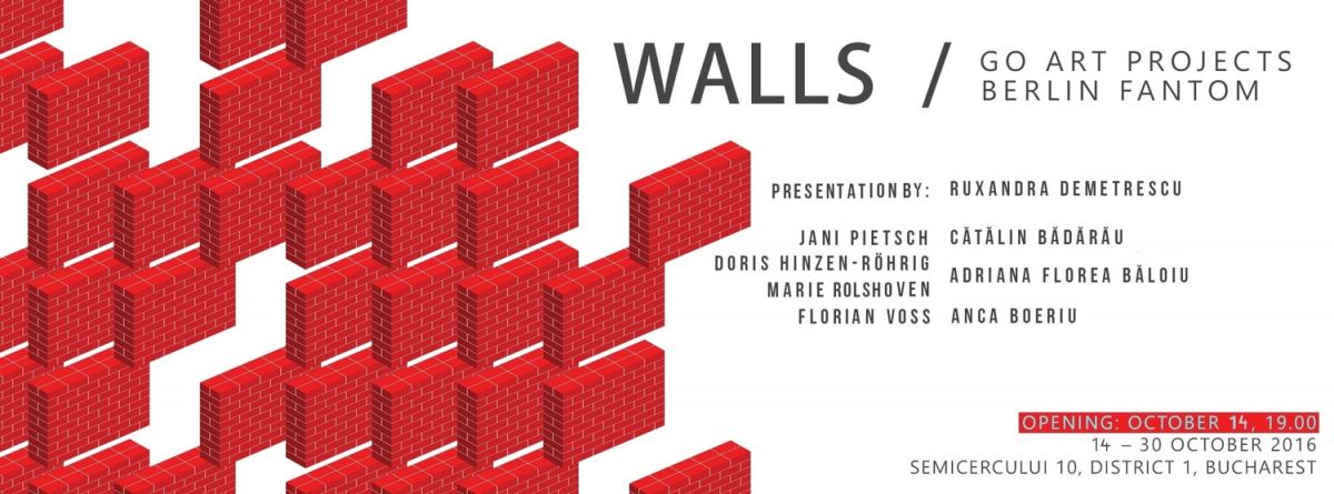 Expoziția WALLS @ Go Art Projects, București