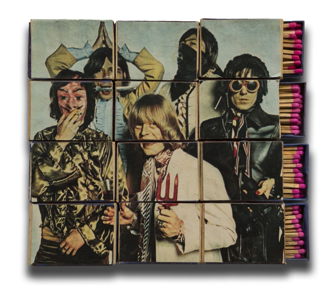 marko-pogacnik-oho-group-rolling-stones-matchboxes-1967-mixed-media-matchboxes-175-x-150-mm-marinko-sudac-collection