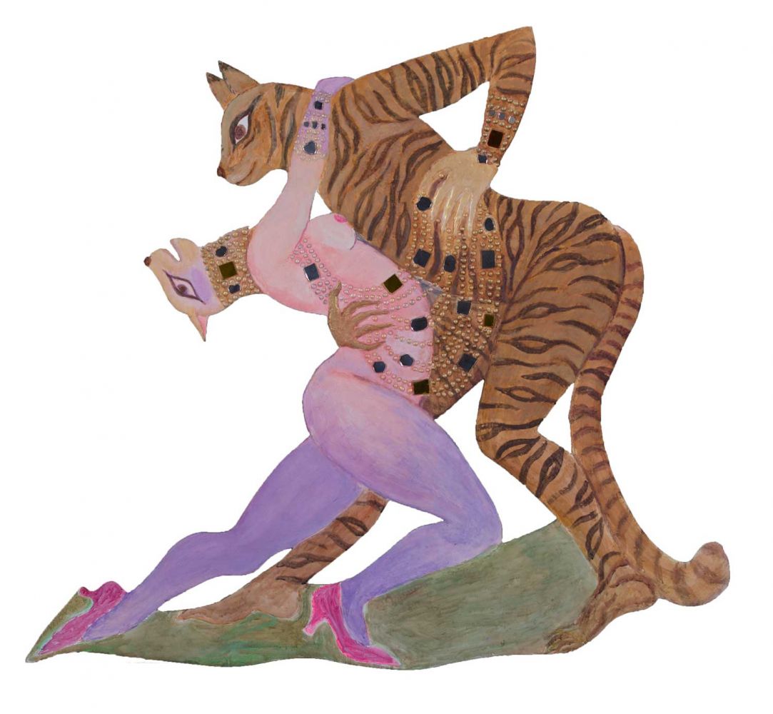 5-Tango I, tehnică mixtă, 1986