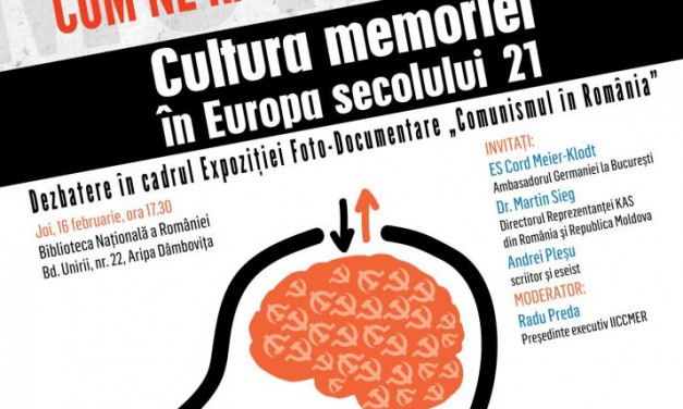 Dialog cu Andrei Pleșu despre cultura memoriei în Europa secolului 21 @ Biblioteca Națională a României