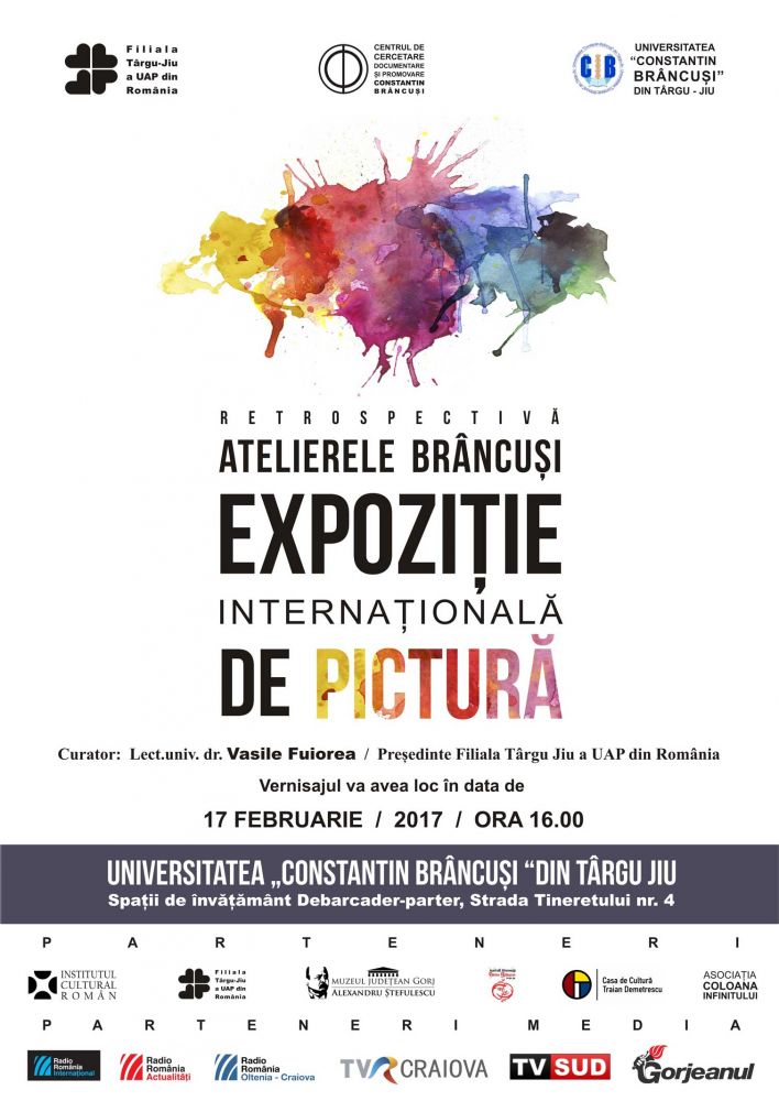 Expoziția Internațională de Pictură „Atelierele Brâncuși” – retrospectivă @ Universitatea „Constantin Brâncuși “din Târgu Jiu