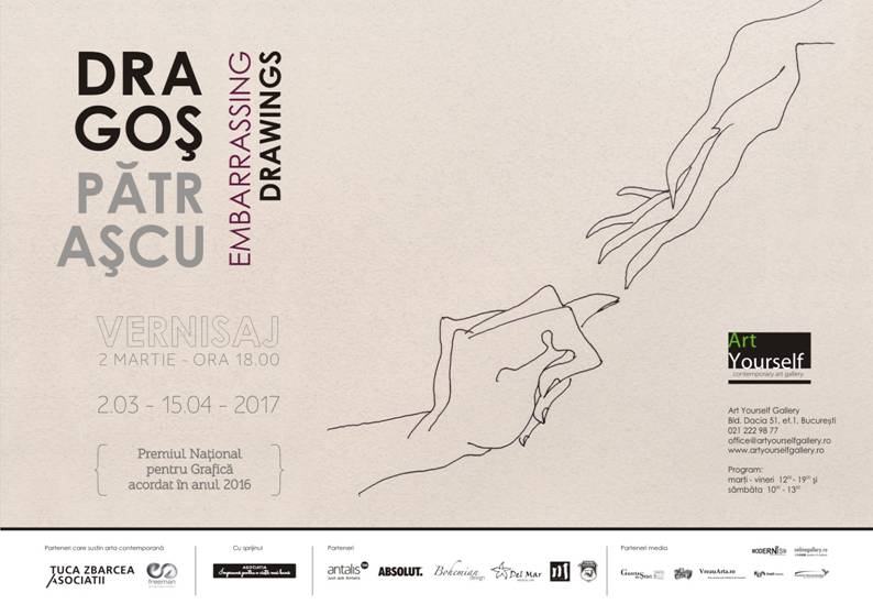 Dragoş Pătraşcu „Embarrassing drawings” @ Art Yourself Gallery