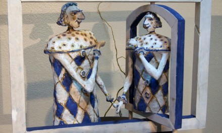 „TOMA  ȘI  AI  LUI” expoziție de scuptură și desen GETA CARAGIU la Rotonda TNB