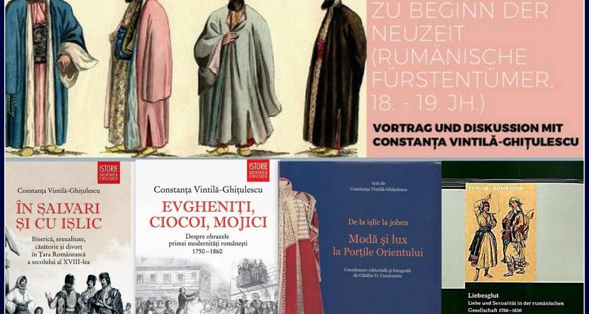 Conferință TNB: „Desfătare și Petrecere în Bucureștiul fanariot” susținută de Constanța Vintilă-Ghițulescu