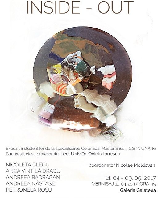 „Inside – Out, Expoziție MASTER anul I, Ceramică” @ Galateea Contemporary Art, București