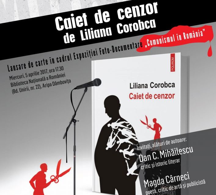 Lansarea unui volum inedit despre cenzura din perioada comunistă are loc pe 5 aprilie la Biblioteca Naţională a României
