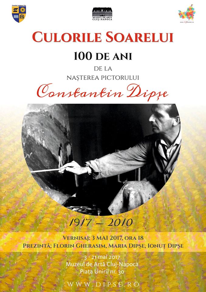 Expoziția de pictură CULORILE SOARELUI. 100 de ani de la nașterea artistului Constantin DIPȘE (1917 – 2010)